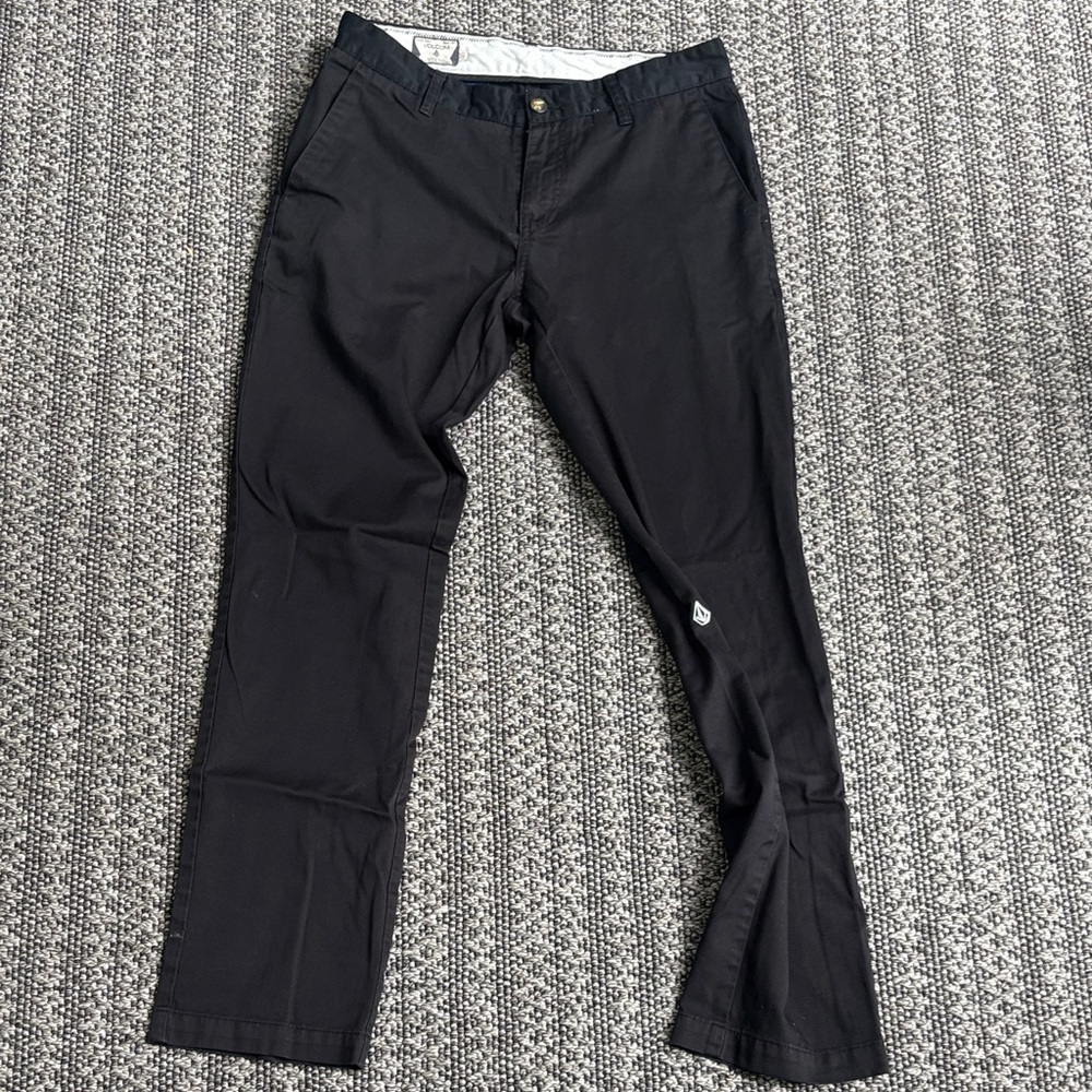 Volcom Men's Black Chinos